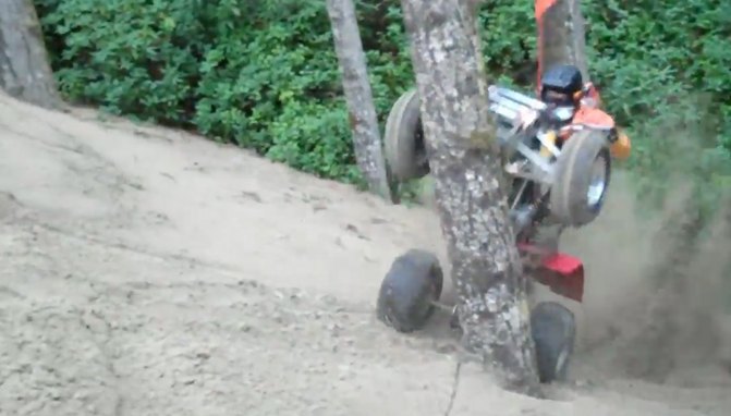 Hill Climbs and Trees Don’t Mix + Video