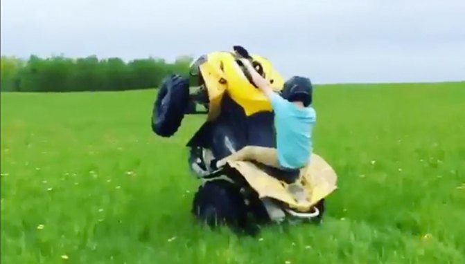 If Robert Frost Wrote a Poem About Riding ATVs + Video