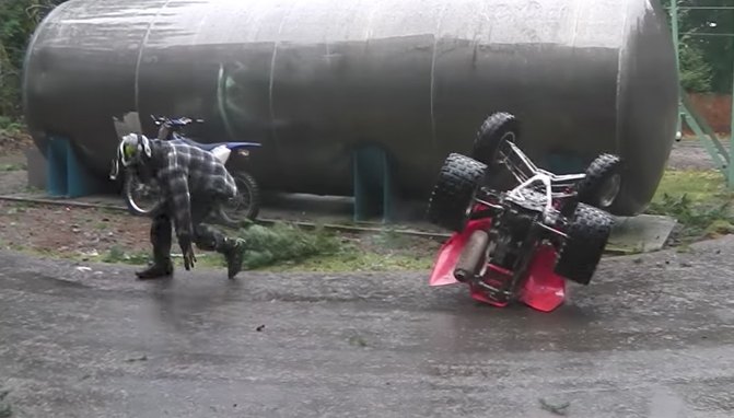 When Your ATV Suddenly Finds Traction + Video
