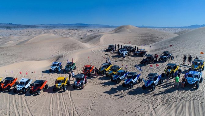 Apparently a Few YXZ1000R’s Showed Up To Camp RZR